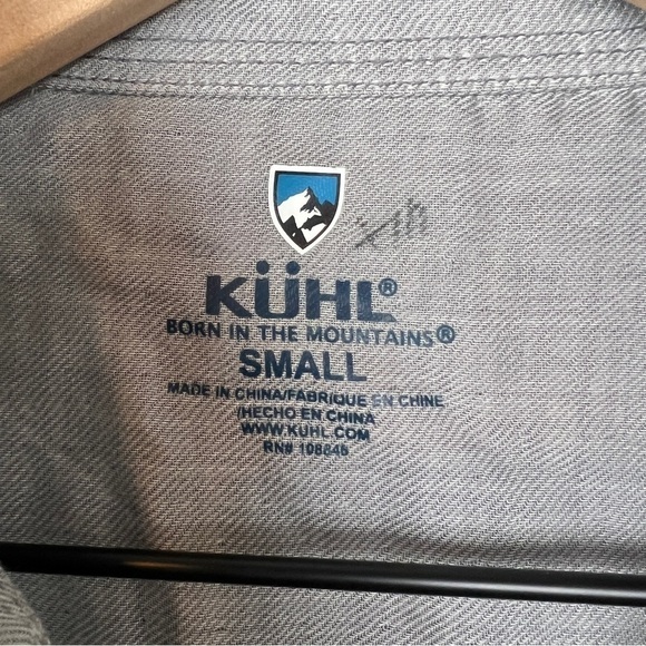 Kuhl Woven Plaid Long Sleeve Shirt - Picture 5 of 8